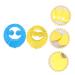FRCOLOR 2pcs Shampoo Cap Bonnets for Toddlers - Bath Visor & Sun Hat Combo | Assorted Colors | 29.5X27.5CM - Buy Online on SooperMarket.com