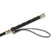 Aisto 18 Inch Riding Crop with Double Slapper | Leather Equestrian Jump Bat in Black Purple - Buy Online on SooperMarket.com