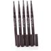 Beavorty 3pcs 2 1 rotate eyebrow pencil eyebrow pencils eyebrow filler brow brush Coffee eyebrow pencil - Buy Online on SooperMarket.com