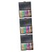 Angoily 3pcs 40 Eyeshadow Eye Shadow Palettes Makeup Palette Earth Tones