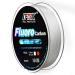 MeevrGrgrgr fluorbon fabric fishing cord fluor coated fishing cord clear fluorine fabric fishing cord quickly falling for fresh water salt water sea 3.5-0.30mm-15.71LB white