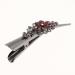 Hellery Ladies Hair Clip - Rhinestone Brown Crocodile Sectioning Clips for Hairdressers - Buy Online on SooperMarket.com