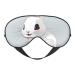 Cute White Rabbit Soft Sleep Eye Mask Female Breathable Eye Patch Perfect for Travel and Relaxation
