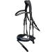 Schockem hle Malibu Anatomic Snaffle Bridle - Black Full Size | Premium Equestrian Gear | International Shipping Available - Buy Online on SooperMarket.com