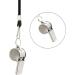 IJIZUO Stainless Steel Trill Pipe - Professional Whistle with Lanyard for Coaches Dog Training Sports & Physical Education - Buy Online on SooperMarket.com