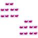 Amosfun 10 Pairs Long Eyelashes Gothic makeup halloween end of eye spider art eyelashes Fake Eyelashes Natural Look 3d make up fancy Exaggerated Eyelash for Girls prom set modeling