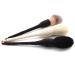 1PC Handmade Rattan Handle Makeup Brush - Professional Tricolor Powder & Blush Brush for Flawless Blending | Shop Now for International Shipping - Buy Online on SooperMarket.com
