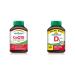 CoQ10 500 mg Ultra Strength - Coenzyme Q10 Non-GMO Gluten-Free 30 Count (Pack of 1) & Vitamin D 1 000IU 500 Tablets