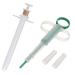 PIVBY Cat Pill Shooter Pet Piller Gun Tablet Soft Tip Syringe Pet Medical Feeding Dispenser Tool for Dogs, Cats, Animals Pack of 2