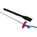 Foil Sword with Pistol Grip - Electric Weapon for Fencing Sport - with Weapon Bag & Body Wire Electric Socket - Guard, Guard Pad - Standard Adult Size 5 Olympic Blade Red | Blue | Right