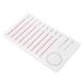 Eyelash Extensions Tray - Black Mink False Lashes Holder for Salon Use | Premium Plastic Eyelash Stand Pallet (02 - Buy Online on SooperMarket.com