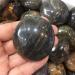 Natural Black Moonstone Palm Stone Raw Gemstone Crystal Full of Texture - Buy Online on SooperMarket.com