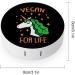Vegan Unicorn Contact Lens Travel Kit Portable Cute Contact Box with Mirror for Daily Outdoor - Buy Online on SooperMarket.com