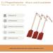 3x Hofmeister Fly Collapsibles - Maple & Leather Mosquito Bats | Shape-Stable Flying Blinds | Insect Catching 46 cm Red/Nature - Buy Online on SooperMarket.com