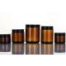 Dajidafu Amber Glass Bottle For Makeup And Body Care Products Multi-functional Screw Lid Reusable BPA-free Eco-friendly 100g Black 100g 100g Black 100g - Buy Online on SooperMarket.com