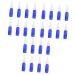 FOMIYES 24 Pcs Round Shoulder with Nose Bottle Perfumes Pump Spray Bottle Nasal Spray Container Nasal Sprayers Bottle Travel Cosmetic Containers Spray Mist Bottle Sprayer Blue Pet 12.8X3CMx3pcs Bluex3pcs