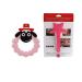 Baby-Constant bite ring holder preferably for Sore gums pain relief eco friends bpa free & fierchinefest nice sheep designed pink