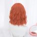 BGHJUE Short Orange Wig - 35cm Full Straight Bob 80% Density Colored Frontal Wigs for Women - International Shipping Available - Buy Online on SooperMarket.com