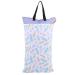 Diaper Bag Waterproof Large Capacity Hanging Wet Dry Cloth Baby Inserts Nappy Laundry Storage Bag for Newborn Infants (EF203)
