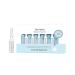 INCELLICE Hyaluronic Acid Serum Ampoules 7 * 1ml Serum Ampoules for Microneedling Anti-aging Face Serum for Dry and Damaged Skin s 7 Days Treatment