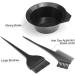 Hair Dye Coloring Set Hair Dye Comb Brush with Mixing Bowl Hair Coloring Applicator Comb Set DIY Salon Tool - Buy Online on SooperMarket.com