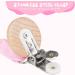 Vicloon 3 Pcs Baby Dummy Clips: BPA-Free Soother Pacifier Chain Holder for Teether Toy - Pink/Beige - Buy Online on SooperMarket.com