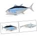 Alipis 4pcs Simulated Tuna Models Decor Toys Miniatures Figurines Sea Animals Figurines Marine Aniumal Figurine Fish Crafts Fish Ornament Fish Model Pvc Fish Shape Small Fish Child As Shownx4pcs 6.8X8X17CMx4pcs - Buy Online on SooperMarket.com