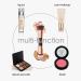 Double Ended Foundation Brush Makeup Concealer Brushes 2-in-1 Contour Brush Flawless Make Up Brush Ideal for Liquid Cream Powder Blending Buffing Concealer - Buy Online on SooperMarket.com