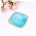Buy NOLITOY 3 Pcs Nail Color Pallet - Resin Nail Art Tools for Stunning Nail Makeup | Gel Color Plates & Display | 9x9cm - Buy Online on SooperMarket.com