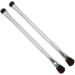 Soft Hair Eyeshadow Brush Set Silver Double Ended Makeup Brush for Women Precise Application with Supple Fiber Hair Convenient for Home and Stage Makeup - Buy Online on SooperMarket.com