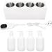 Massage Oil Lotion Warmer - Fast Heating 9 Speed Adjustable & Detachable - 4 Bottles for Perfect Relaxation | International Shipping Available - Buy Online on SooperMarket.com
