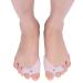 2 Pairs Gel Toe Separator for Hallux Valgus, Hammer Toes - Foot Care Corrector - Buy Online on SooperMarket.com