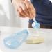MAM Milk Formula Dispenser - 40g Per Serving, Three Servings Storage, Blue Baby Milk Powder Box - Buy Online on SooperMarket.com