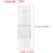 Lurrose 3PCS 15/30/50ml Airless Pump Bottles Press Pump Cosmetics Container Essence Cleanser Emulsion Storage Dispenser for Travel White - Buy Online on SooperMarket.com