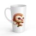 White Ceramic Baby Monkey Mug - Large 483 ml Perfect for Hot Chocolate or Milk Fun and Easy to Use