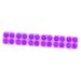 Zerodeko 6 Pcs Handmade Soap Mold Baking Muffin Mold Donut Candy Silicone Muffin Mold Baking Accessory Silicone Tools Silicone Molds Silicone DIY Mold Chocolate Silica Gel Roses Purple 3X16.6X16.6CMx6pcs