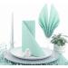 50 APARTina Mint Green Airlaid Napkins - Fabric-Like 40x40 cm | Premium Quality for Any Occasion - Buy Online on SooperMarket.com