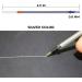VIKROM 100 PCS Silver Fabric Markers for Sewing - Refillable Tailor Pencils for Quilting, Cotton, Silk, Jeans, Leather - Buy Online on SooperMarket.com