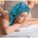 LadayPoa 2 Pcs Long Satin Sleep Cap for Women Girls - Black+Green Silky Bonnet for Long Curly Hair Protection - Buy Online on SooperMarket.com