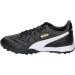 PUMA Men's King Top TT Football Boots - 44 EU | Black White & Gold | International Shipping Available - Buy Online on SooperMarket.com