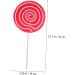 Alipis 4 Pcs Fake Lollipop Props Decor Christmas Lollipop Props Giant Prop Giant Candy Peg with Hook Realistic Candy Props Kid Toys Lollipop Cake Decorations Child Wooden Ornaments Drinks - Buy Online on SooperMarket.com