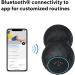 Wave Duo Foam Roller - Ergonomic Bluetooth Muscle Roller for Back Neck & Spine | 5 Vibration Frequencies - Therabody - Buy Online on SooperMarket.com