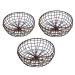 Fruit Basket Bowl Fruit Basket for Kitchen Countertop Metal Vegetable Storage Bowl Metal Mesh Wire Fruit Basket Fruit Bowls (Size : CH)