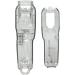Brensty 1Set Gray Hair Clipper Back Housing Cover Clear Front Lid for Hair Trimmer Tools Kit - Buy Online on SooperMarket.com