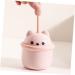 WOFASHPURET Facial Cleanser Foamer Rich Foam Maker Foaming Bottle Body Wash Abs Household Pink 6.80X6.50X6.50CM Pink - Buy Online on SooperMarket.com