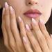 LADYING 24 Pcs Gel False Nails Short Almond French Tip Gradient White Fake Nails with Nail Glue - Women's Nail Art Kit - Buy Online on SooperMarket.com