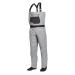 Orvis Clearwater Chest Waders for Men - Waterproof Fly Fishing Waders with Neoprene Booties, External Storage Pocket Small Stone