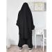 Kelsiop Eid Muslim Women Long Khimar 2-Piece Prayer Robe Set - Large Blue - Buy Online on SooperMarket.com