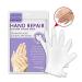 Moisturizing Hand Mask Gloves - 3-Pack Exfoliating & Moisture-Enhancing for Dry Hands | Skin Care Treatment for Rough & Dead Skin - Purple - Buy Online on SooperMarket.com