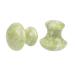 FOYTOKI 2pcs Gua Sha Roller Gua Sha Face Roller Darcy Facial Roller Scratchboard Tools Remove Wrinkles Skin Roller for Face Mushroom Shaped Guasha Board Scraper Tool Eye Massage Set Jade
